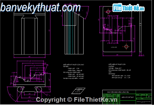 bản vẽ autocad,Bản vẽ cơ khí,Dao tiện định hình,cơ khí,Dao máy tiện